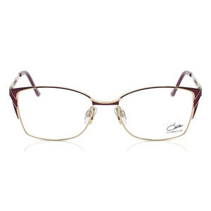 Cazal 1268 eyeglasses 003 Bordeaux Burgundy Gold 53mm Unisex